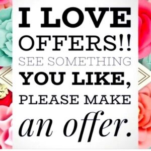 Make an Offer Sign - Shop Announcement